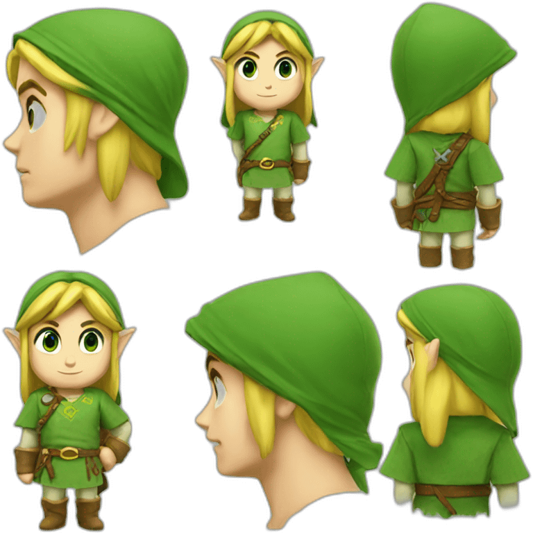 Link from Zelda emoji