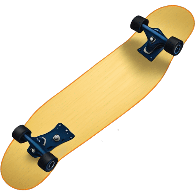 Banna sullo skateboard emoji