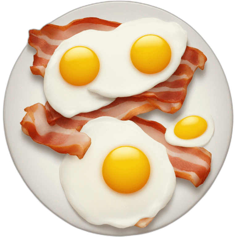 bacon and eggs emoji