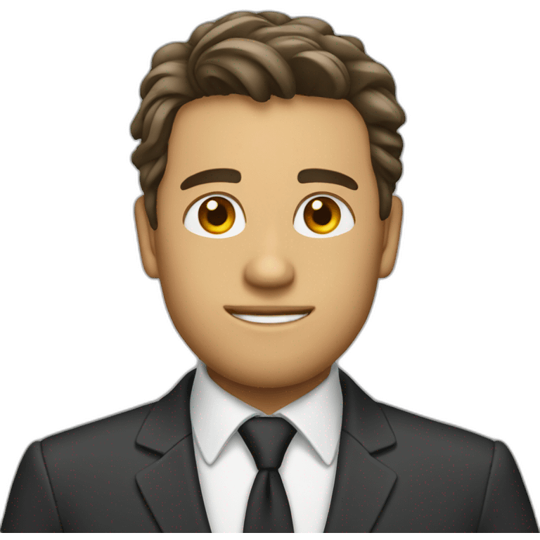 guy in a corpoorate suit emoji