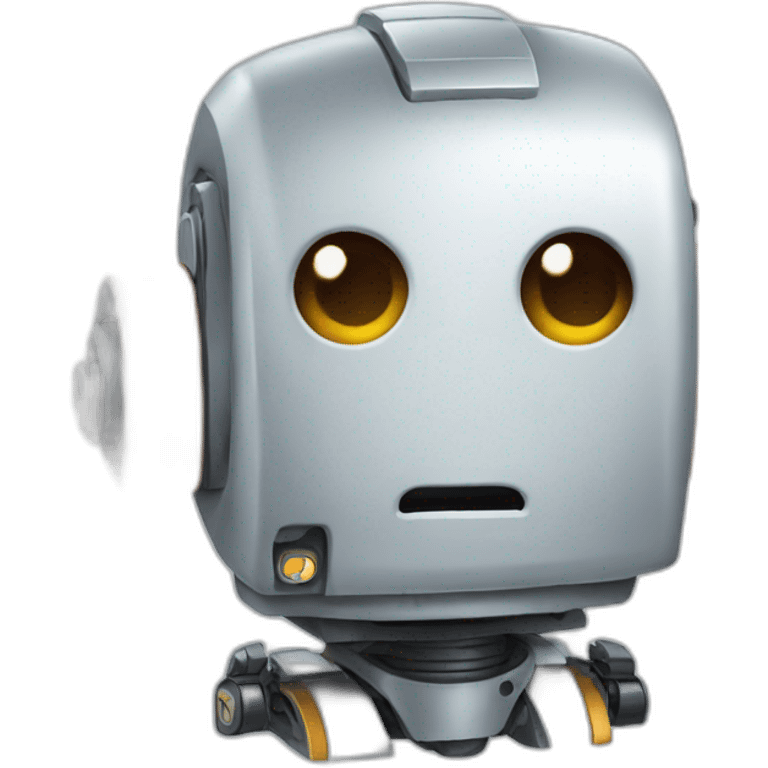 robot working emoji