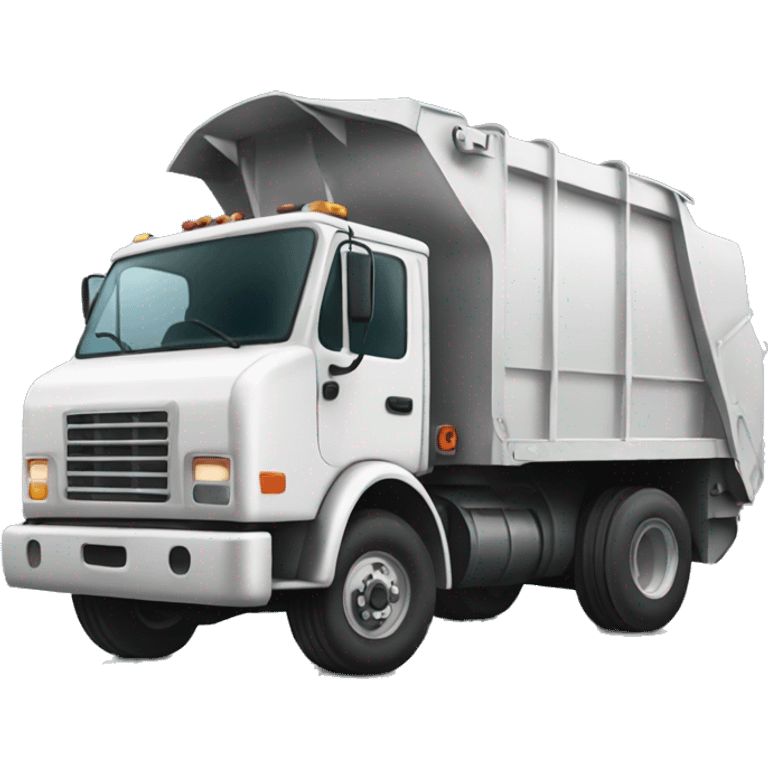 garbage truck emoji