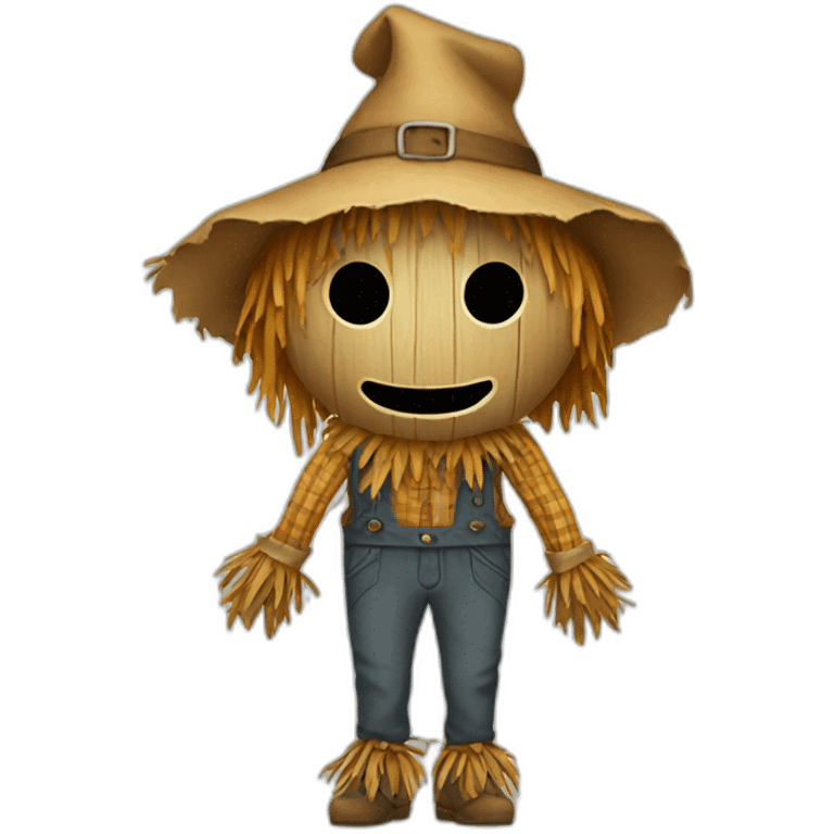 FULL BODY scarecrow emoji