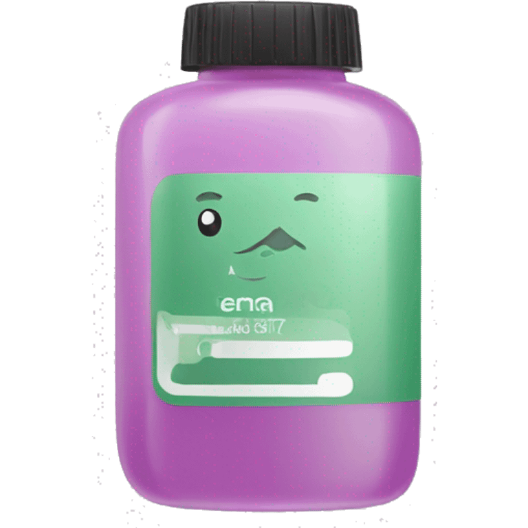 hair gel in bottle emoji