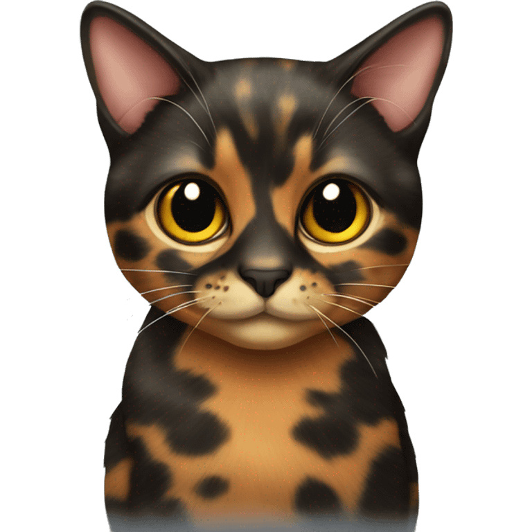 Tortoiseshell Cat emoji