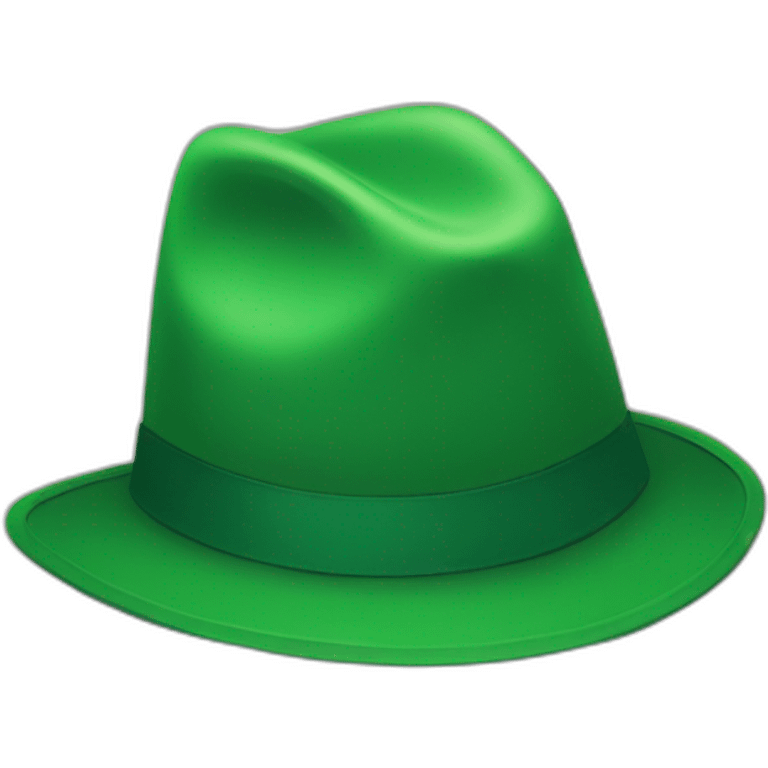 Green hat emoji