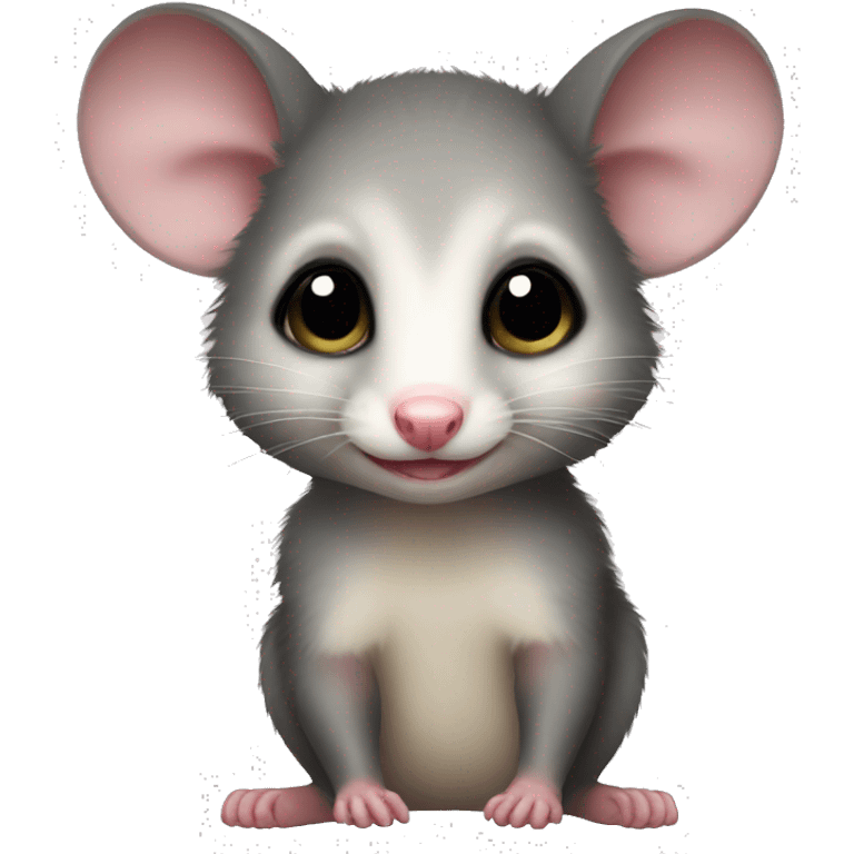 baby possum emoji