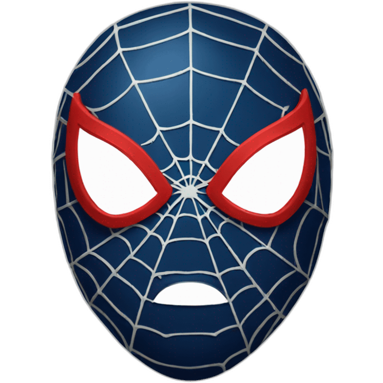 Spider-man mask emoji