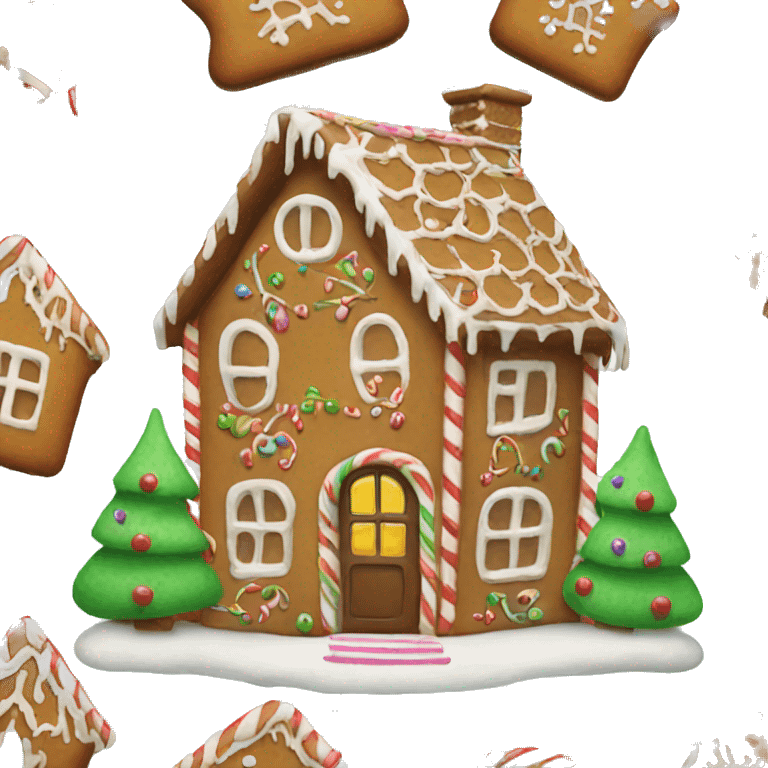 Gingerbread house  emoji