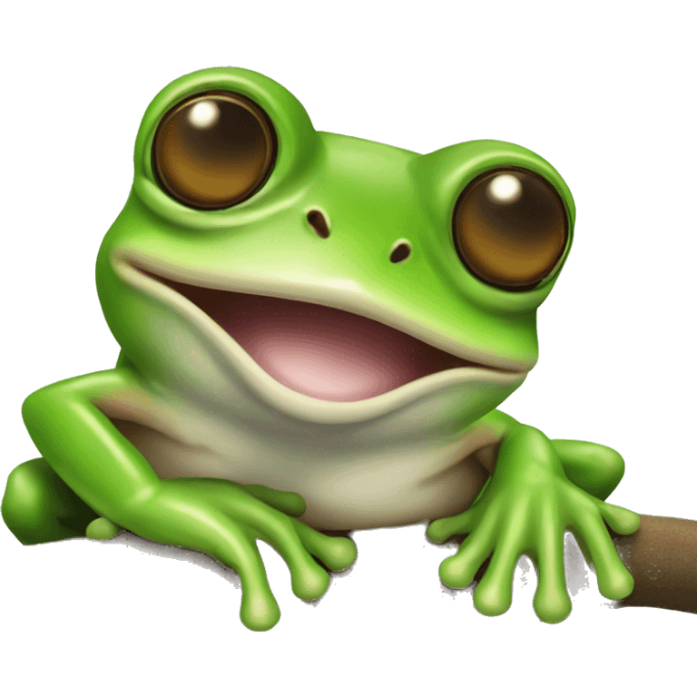 Australian tree frog emoji