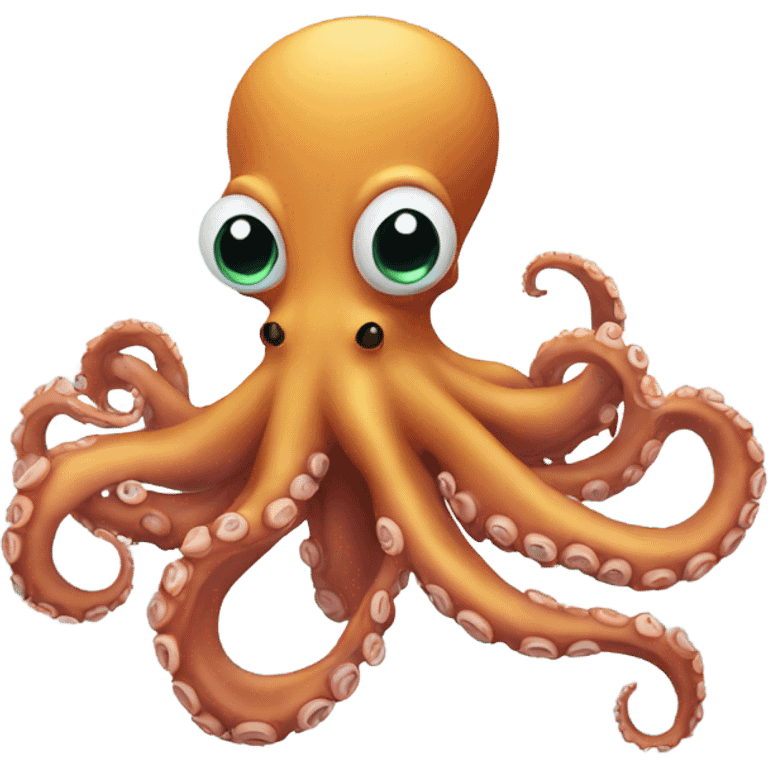 octopus with one arm emoji