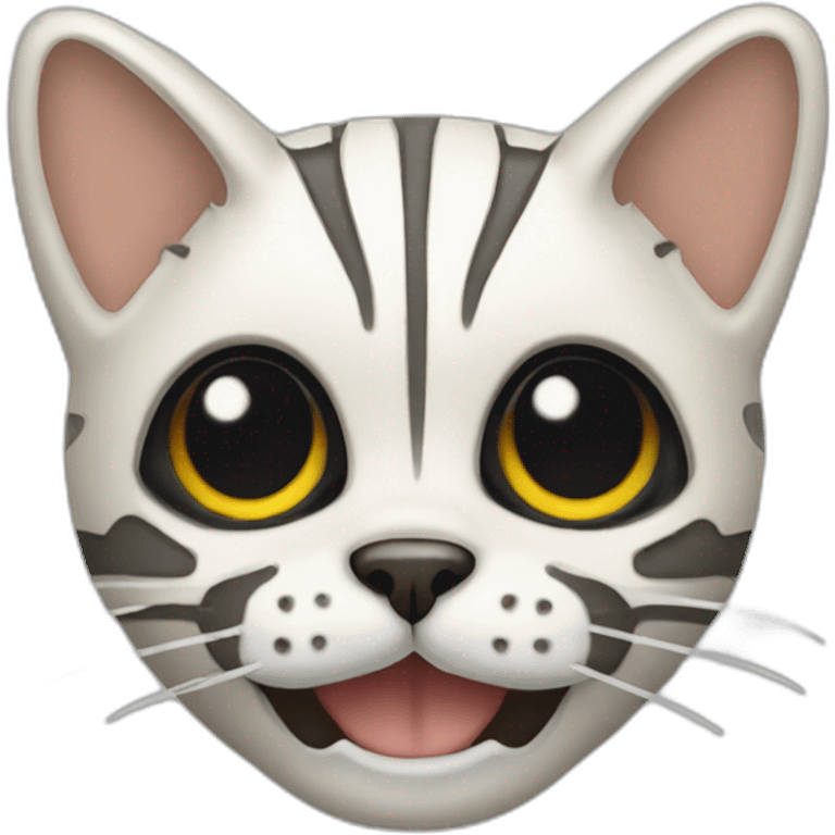 cute cat skeleton emoji