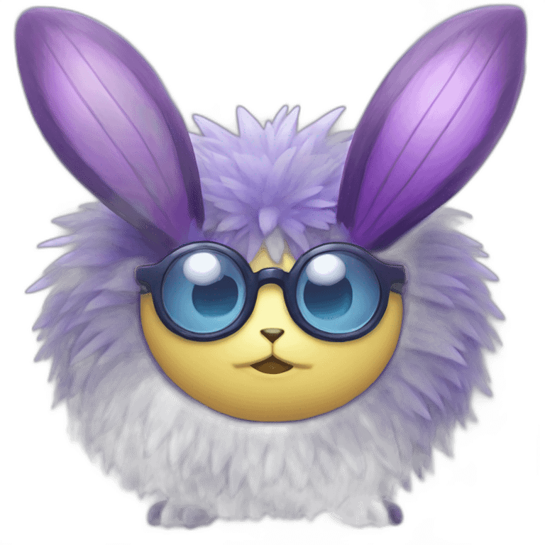 Venonat glasses emoji