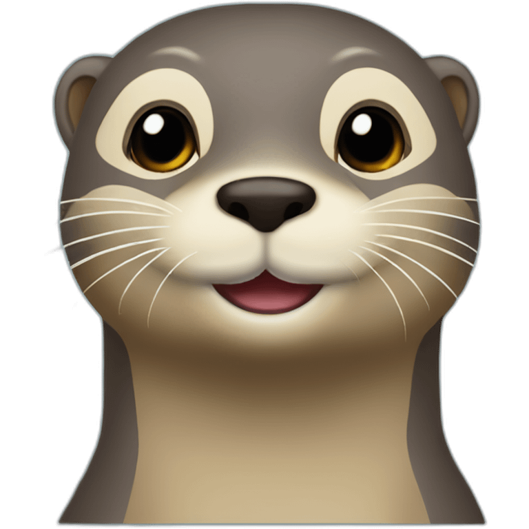 Loutre-qui-boit emoji