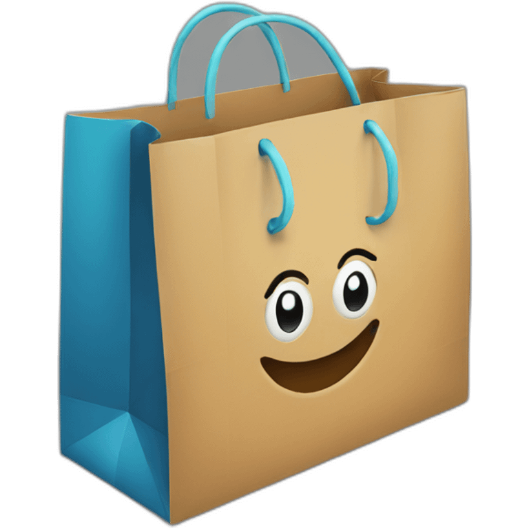 Shopping bag emoji