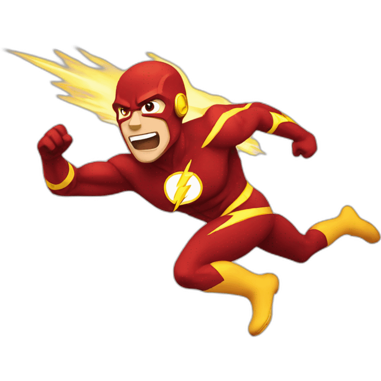 Flash corriendo emoji