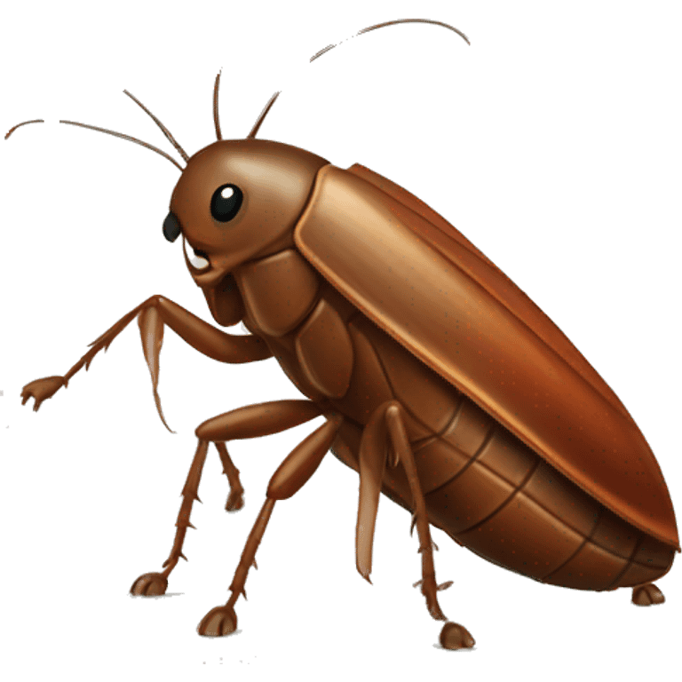 Dancing cockroach emoji