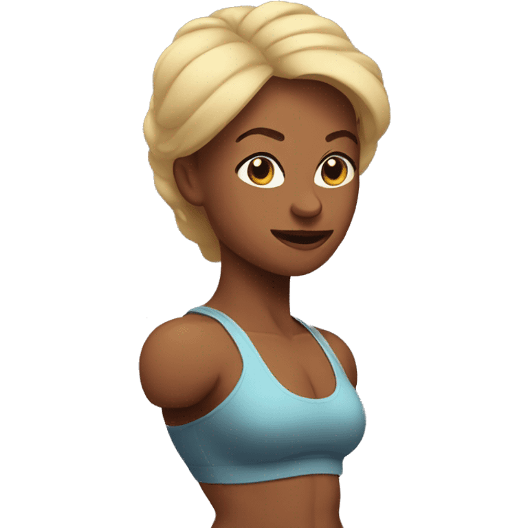 Muscle mommy emoji