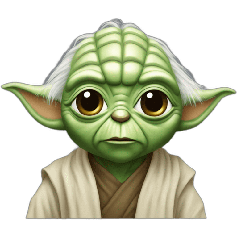 Yoda con UNA CAMARA emoji