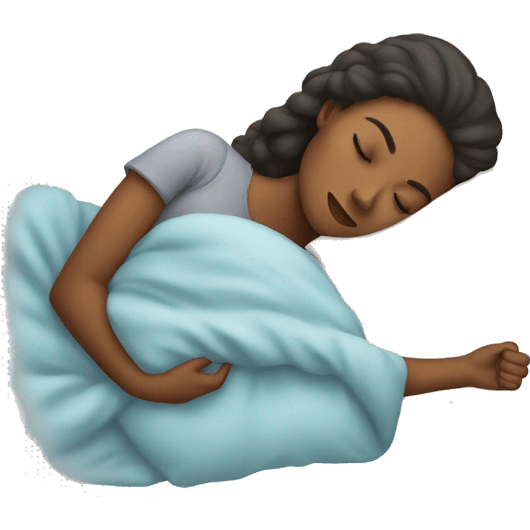 Woman sleeping emoji