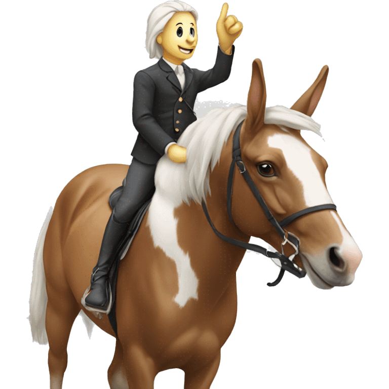 rabbit on horse emoji