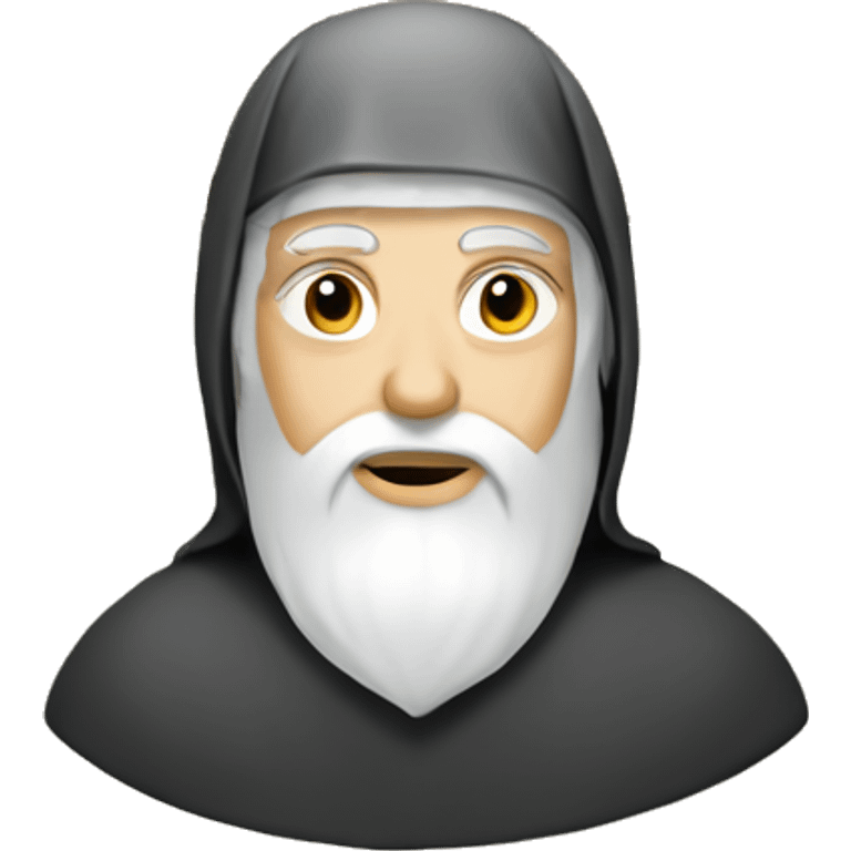 Monastary with orthodox cross emoji