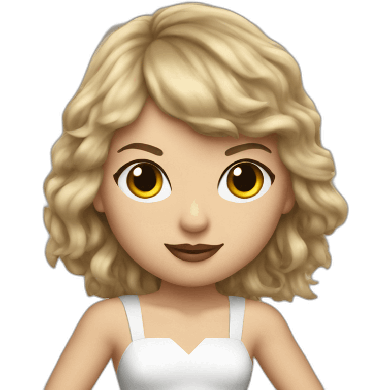 Superhero Taylor swift emoji