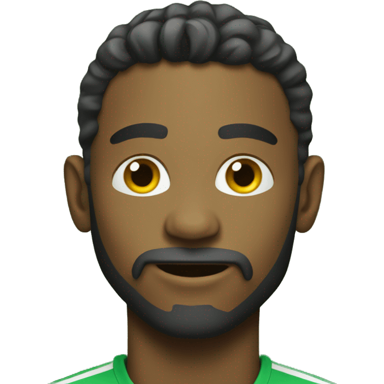 Funny footballer  emoji