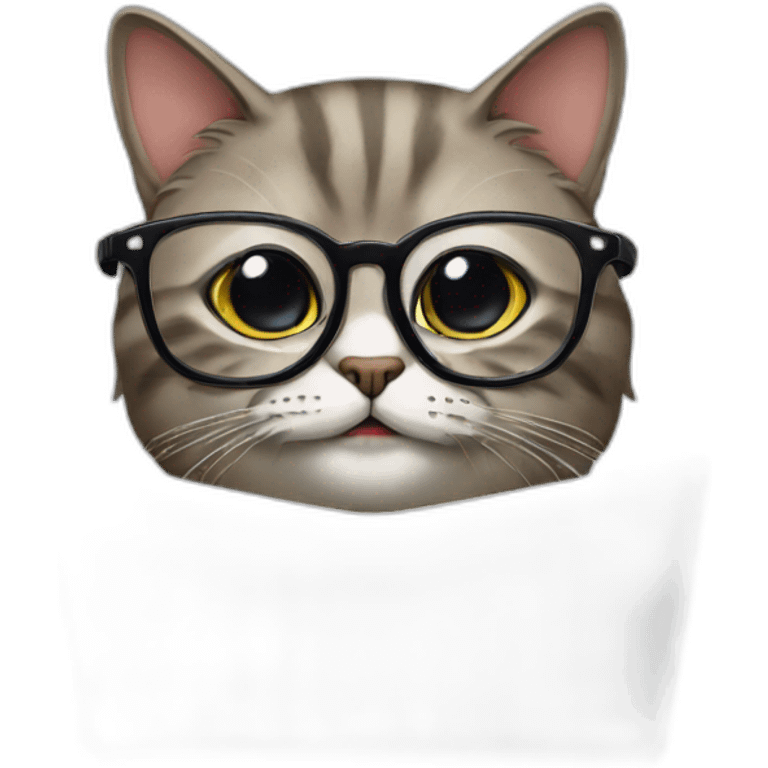 cat-with-glasses-reading-from-laptop emoji