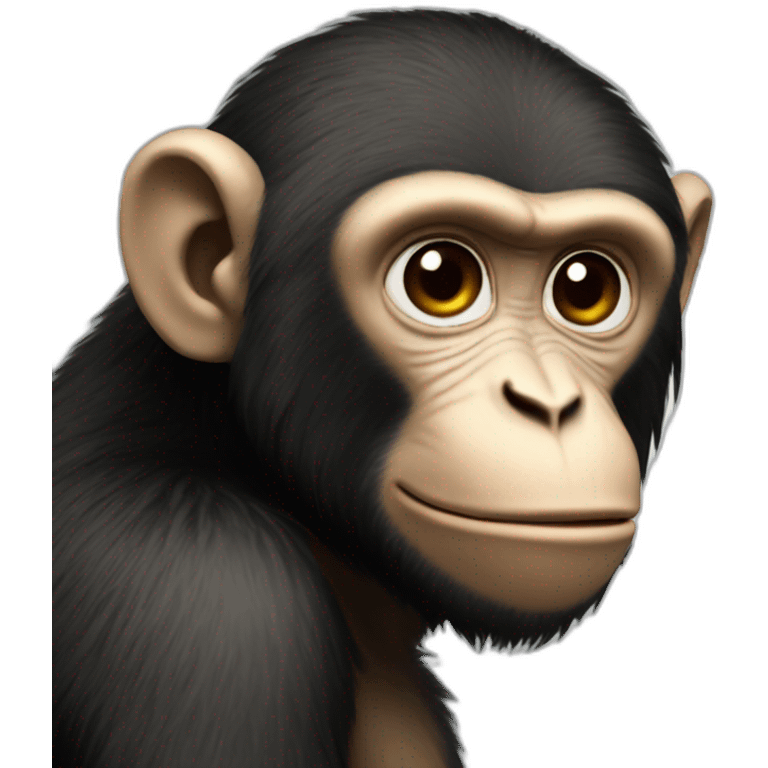 the last monkey emoji