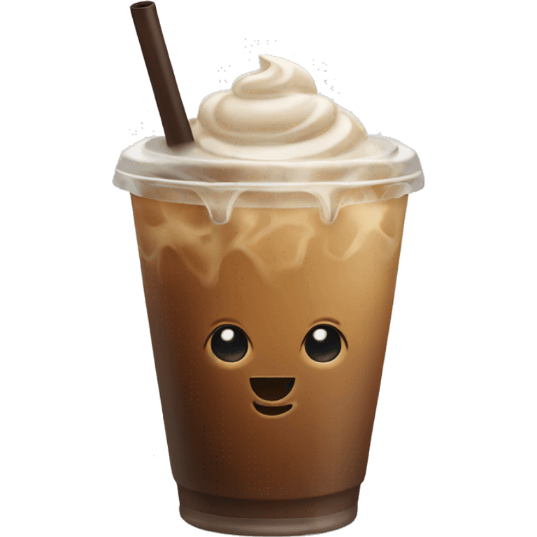 iced coffee emoji