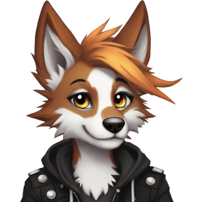 Edgy punk anthro furry by Falvie, LiLaiRa, griffsnuff, AngieWolf emoji