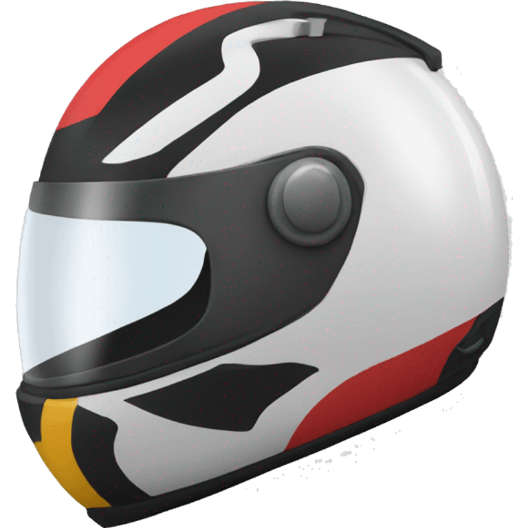 Racing helmet emoji