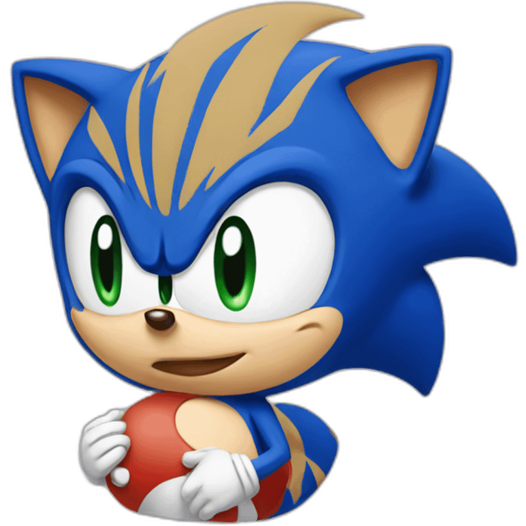 pregnant sonic emoji