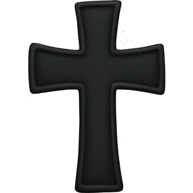 black Cross emoji