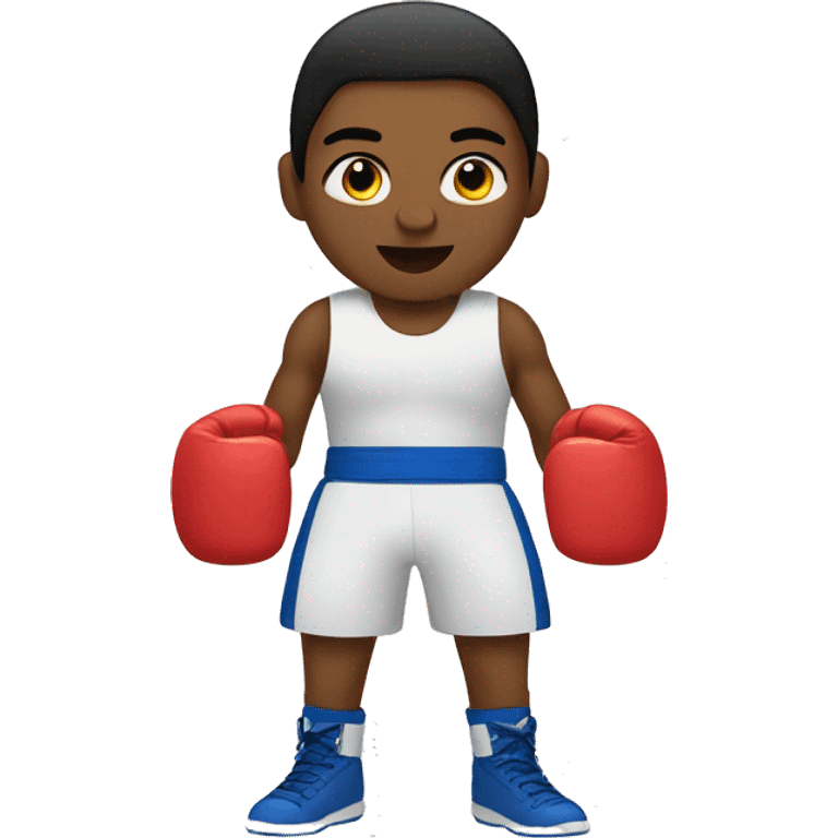 Boxeadora emoji