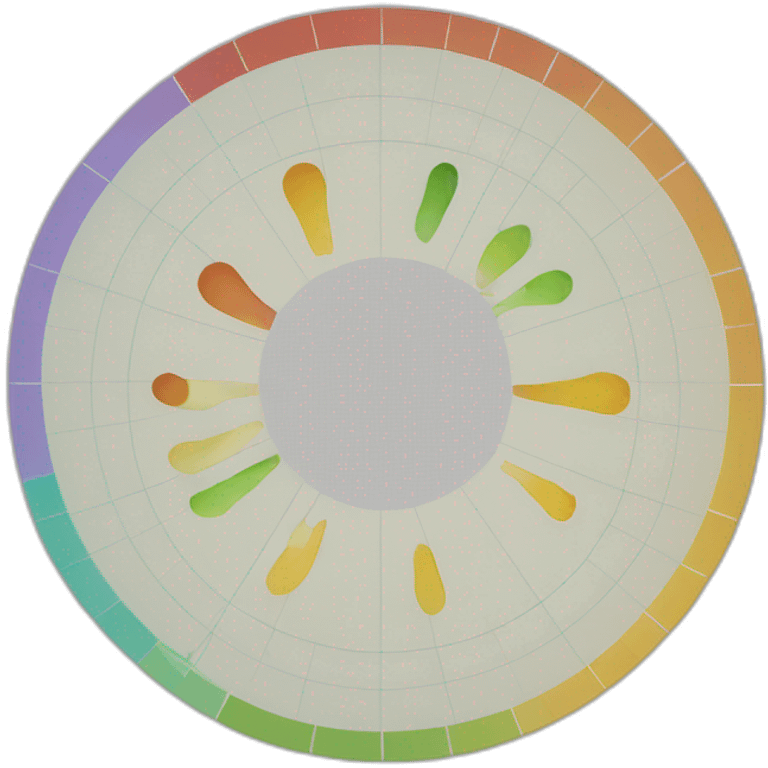 circular chart emoji