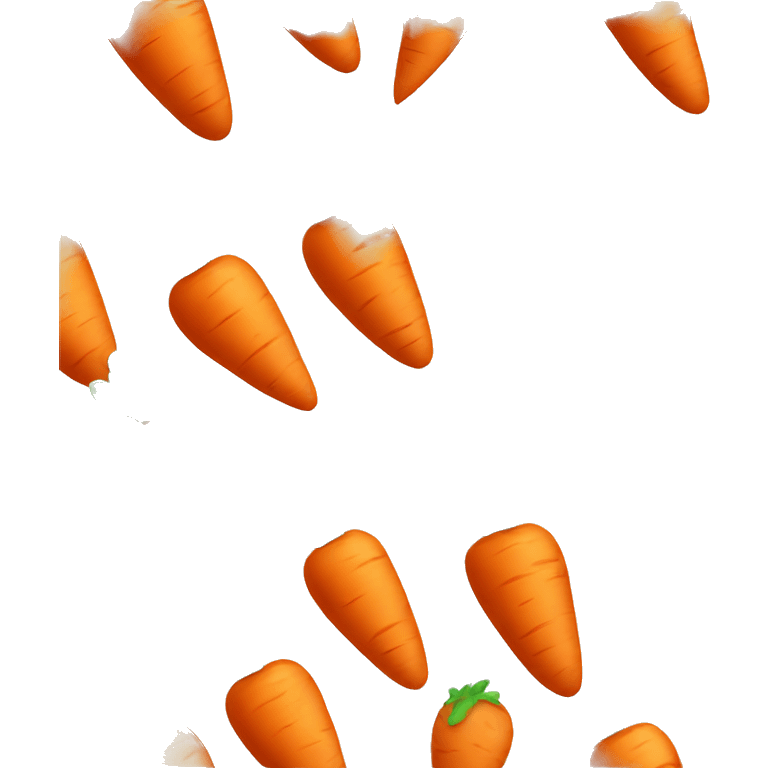 Carrot mix strawberry emoji