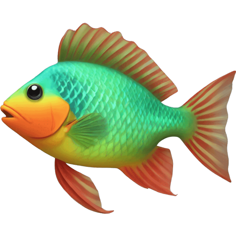 Parrot fish emoji