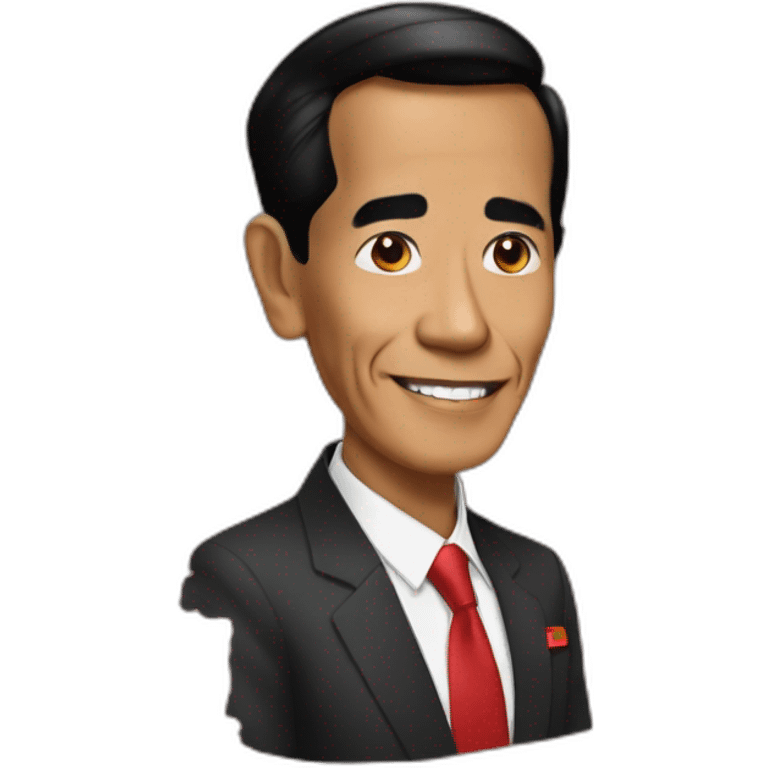 lgbtq president Jokowi emoji