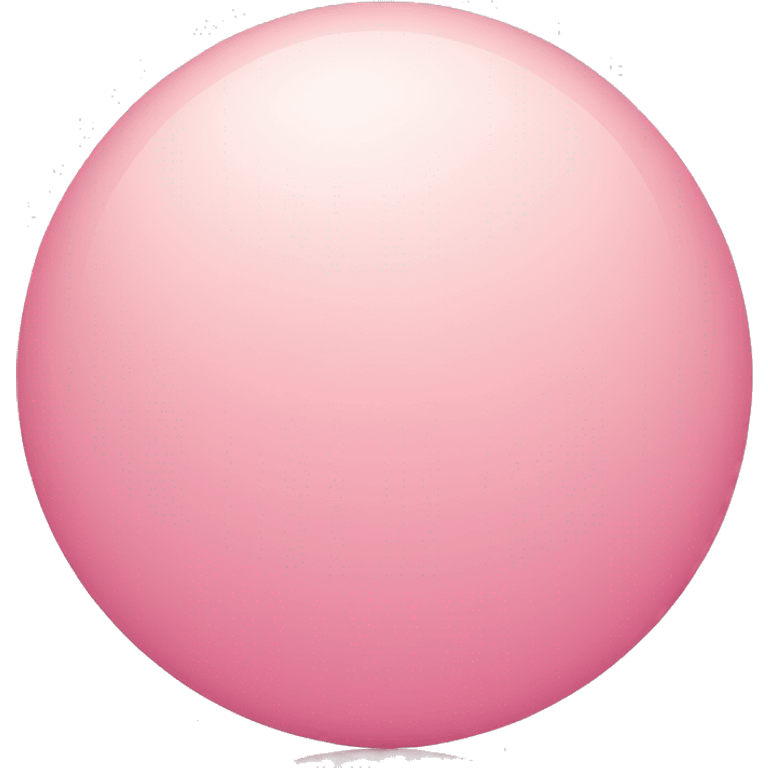 A round, flesh colored ball with a pink dot in the middle of it emoji