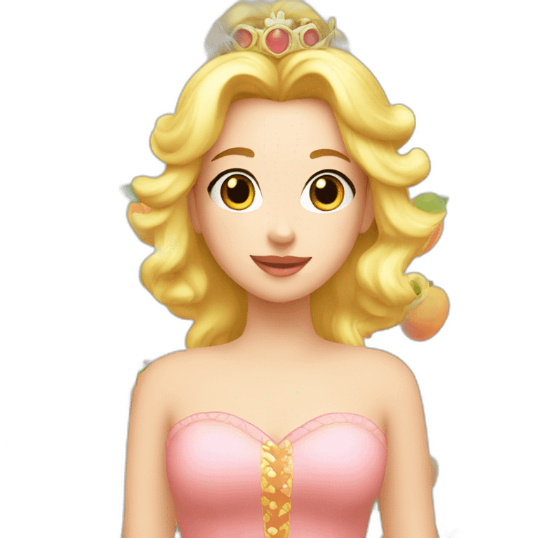 Princesse peach emoji