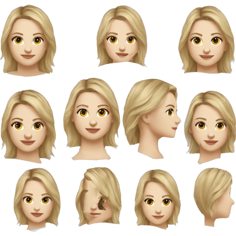 diana agron hyperrealistic teenager emoji