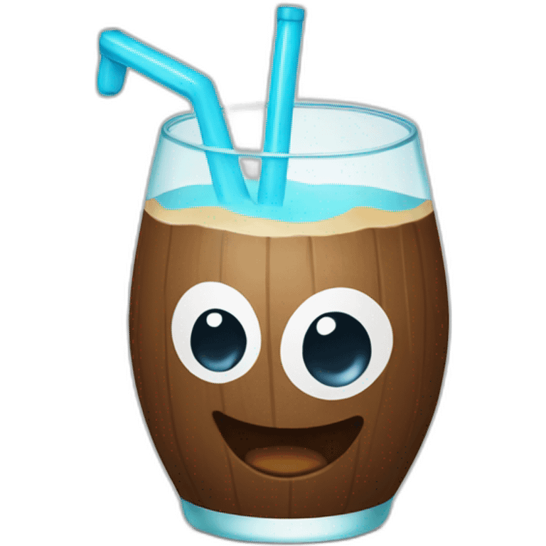 agua de coco emoji