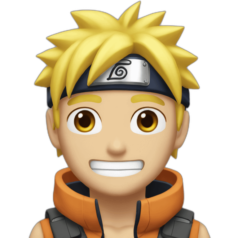 Panneau with « naruto is better » emoji