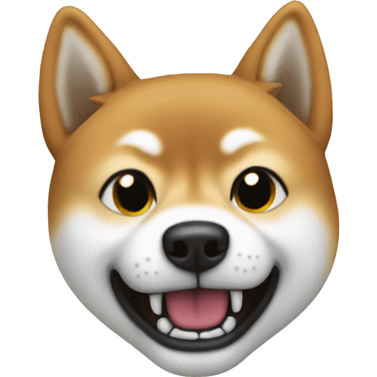 Shiba rage face emoji