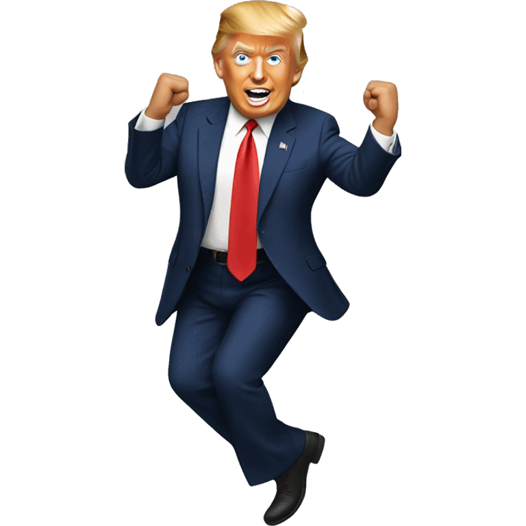 donald trump dancing emoji