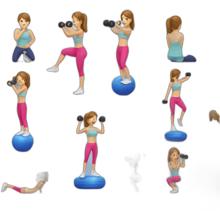 live session fitness emoji