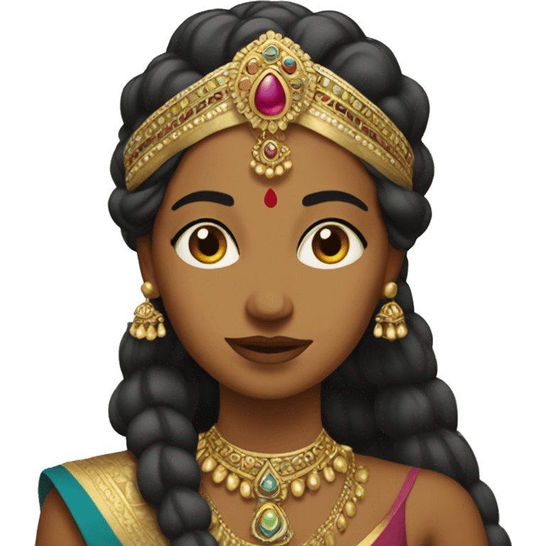 indian queen emoji