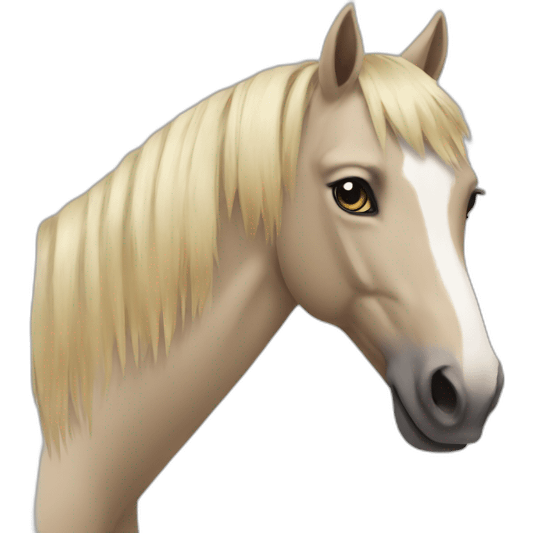 Cheval Isabelle  emoji